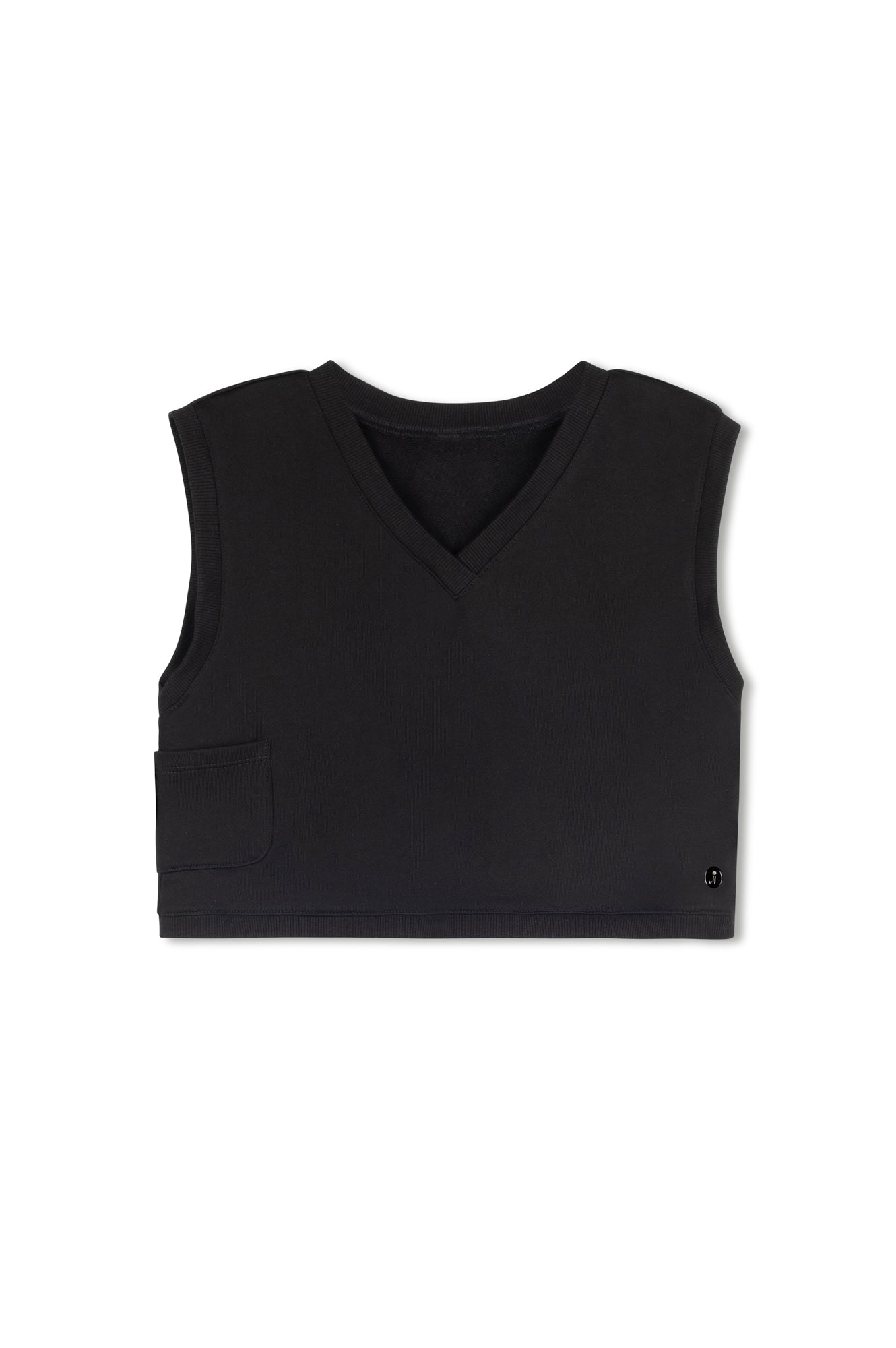 Cropped vest