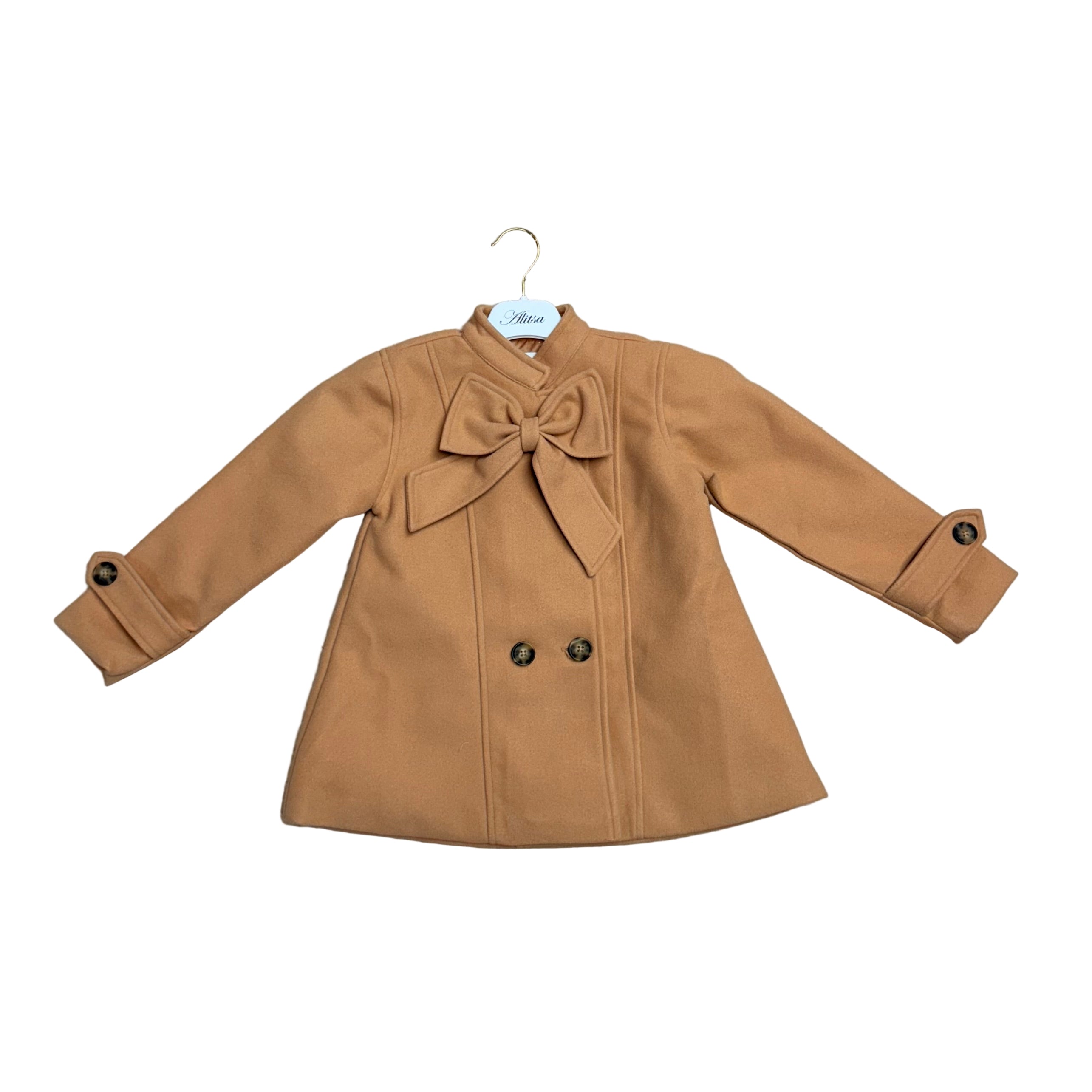 BOW DRESSY COAT