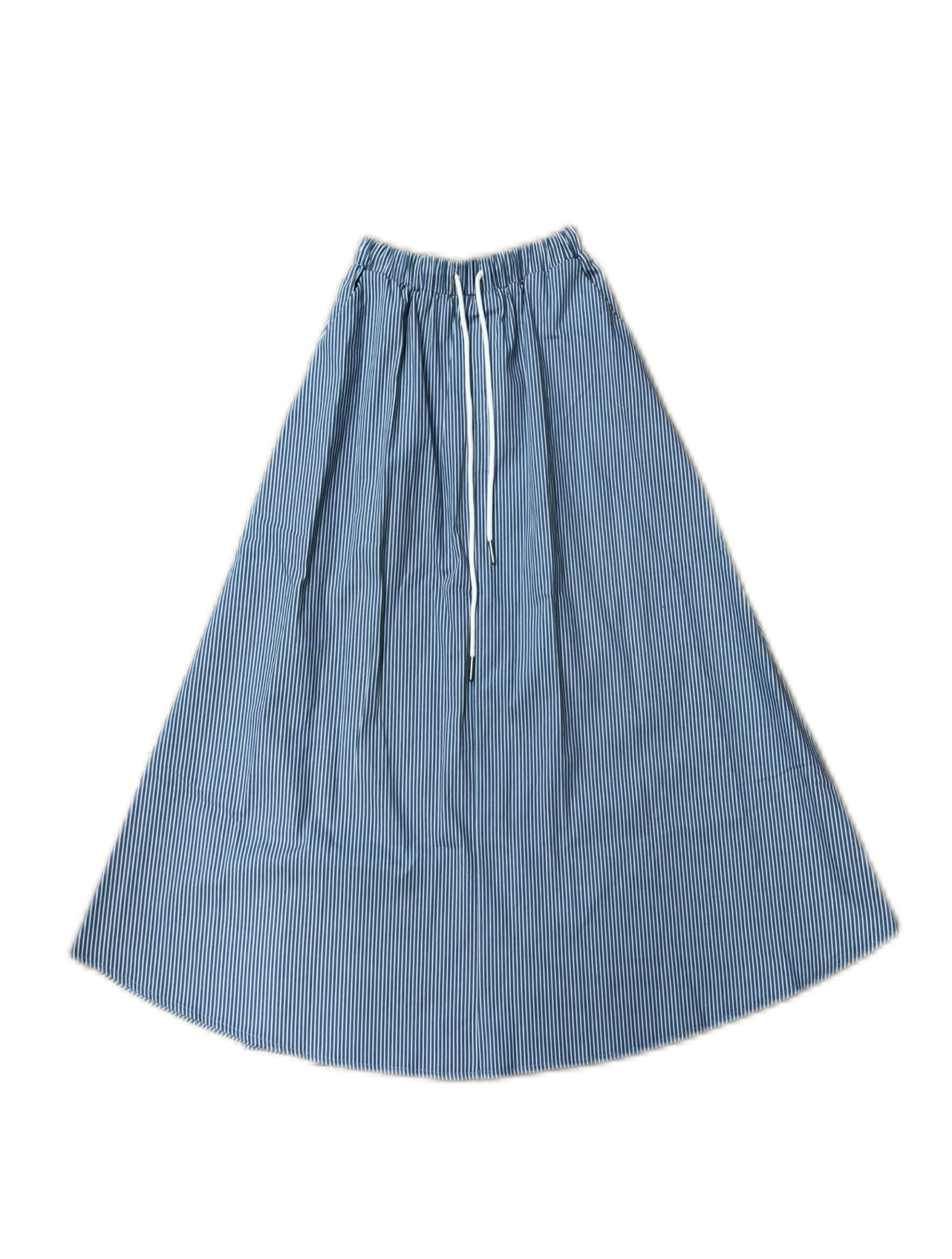 pinstripe maxi skirt