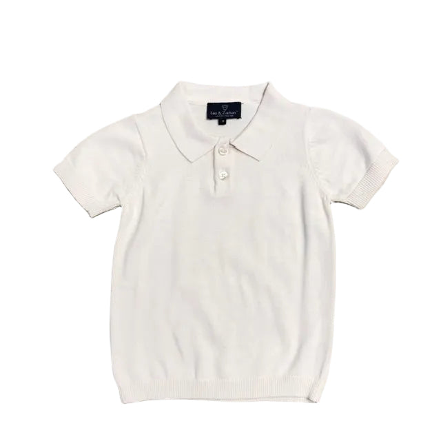 Knit Short Sleeve Polo