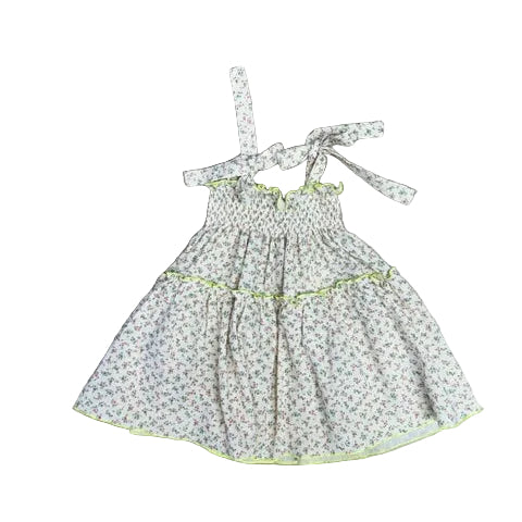 Muslin Tie Jumper with Flowers