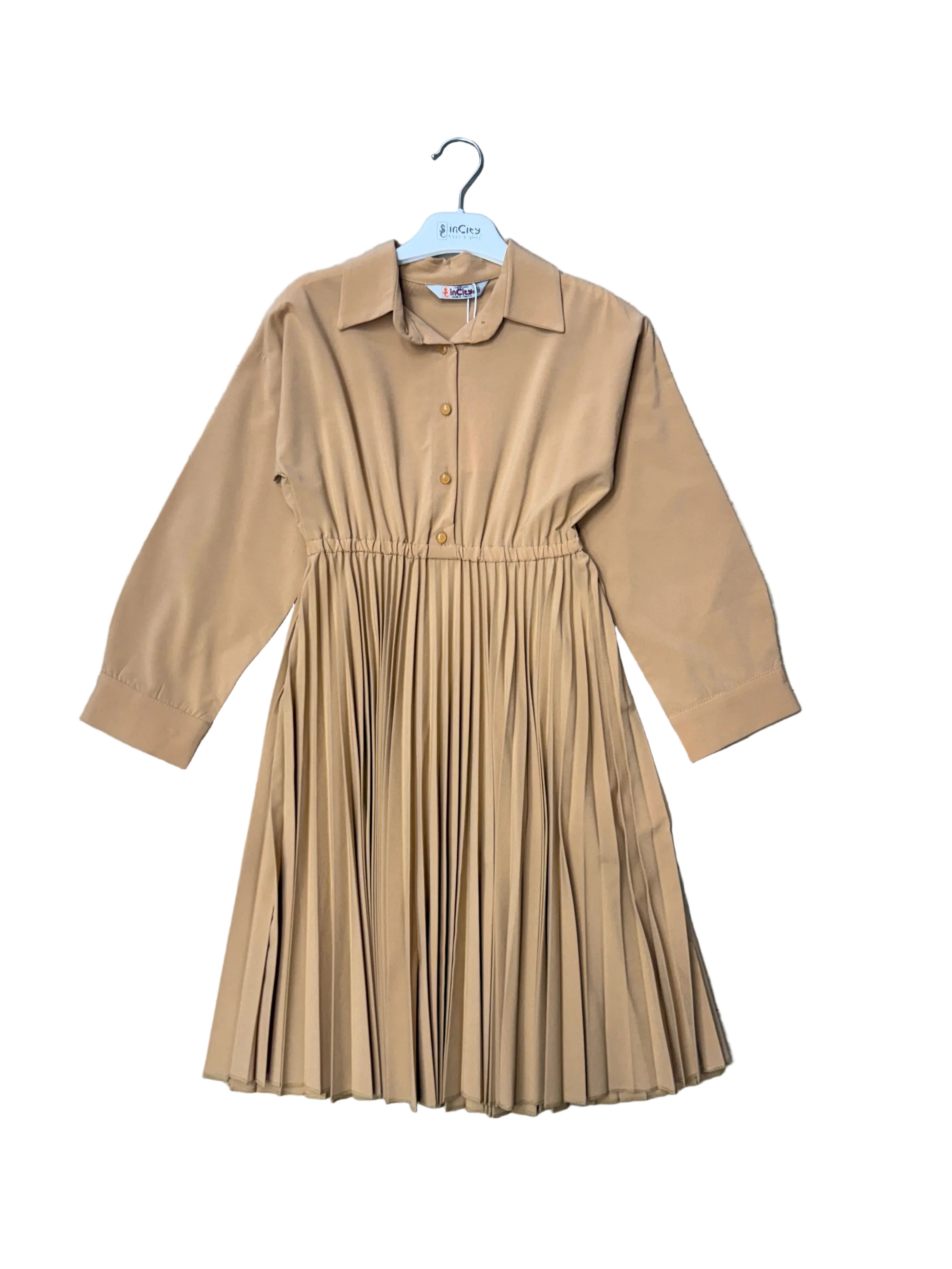 Pleated Bottom Dress – GarageChic