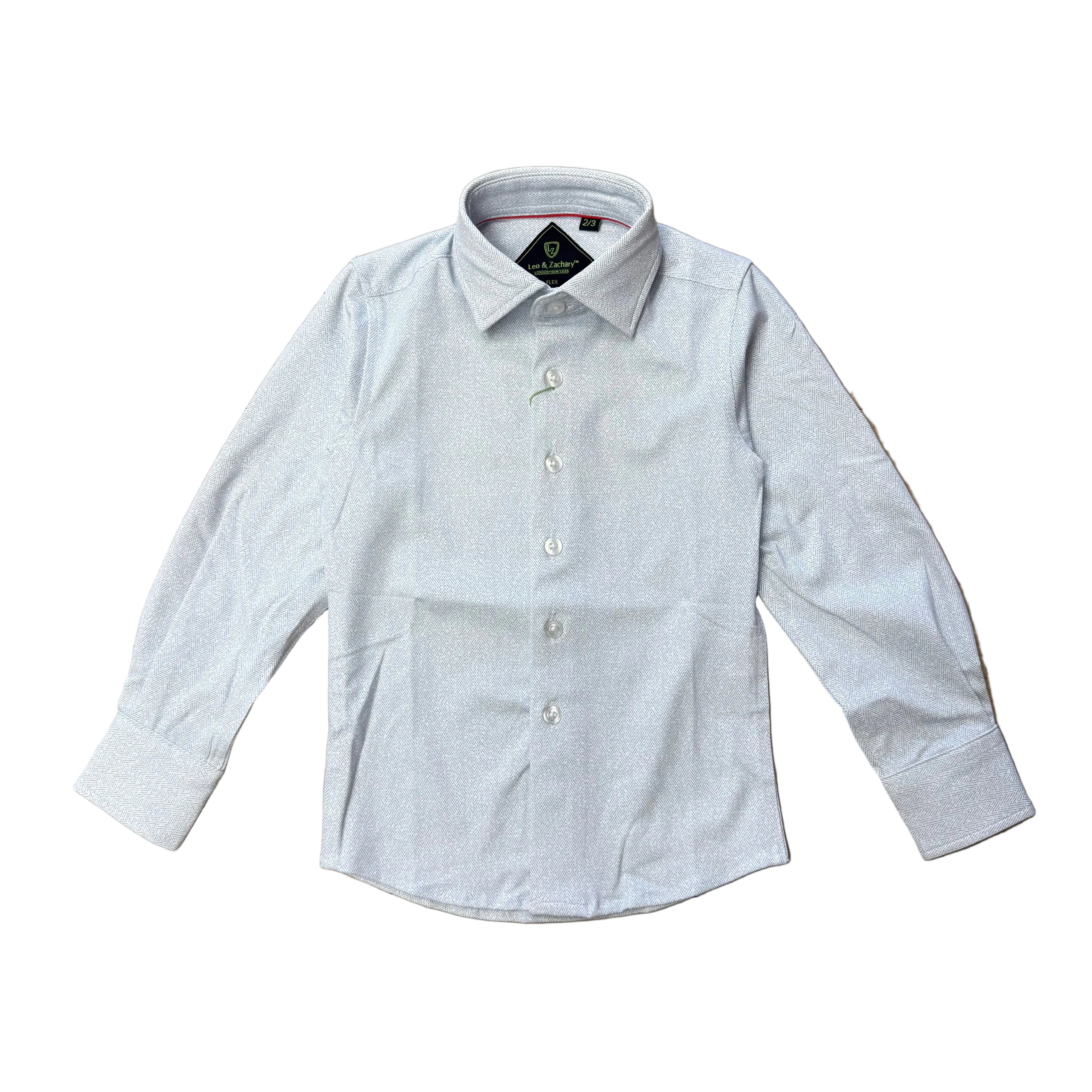 Herringbone Flex 4 way Stretch Shirt