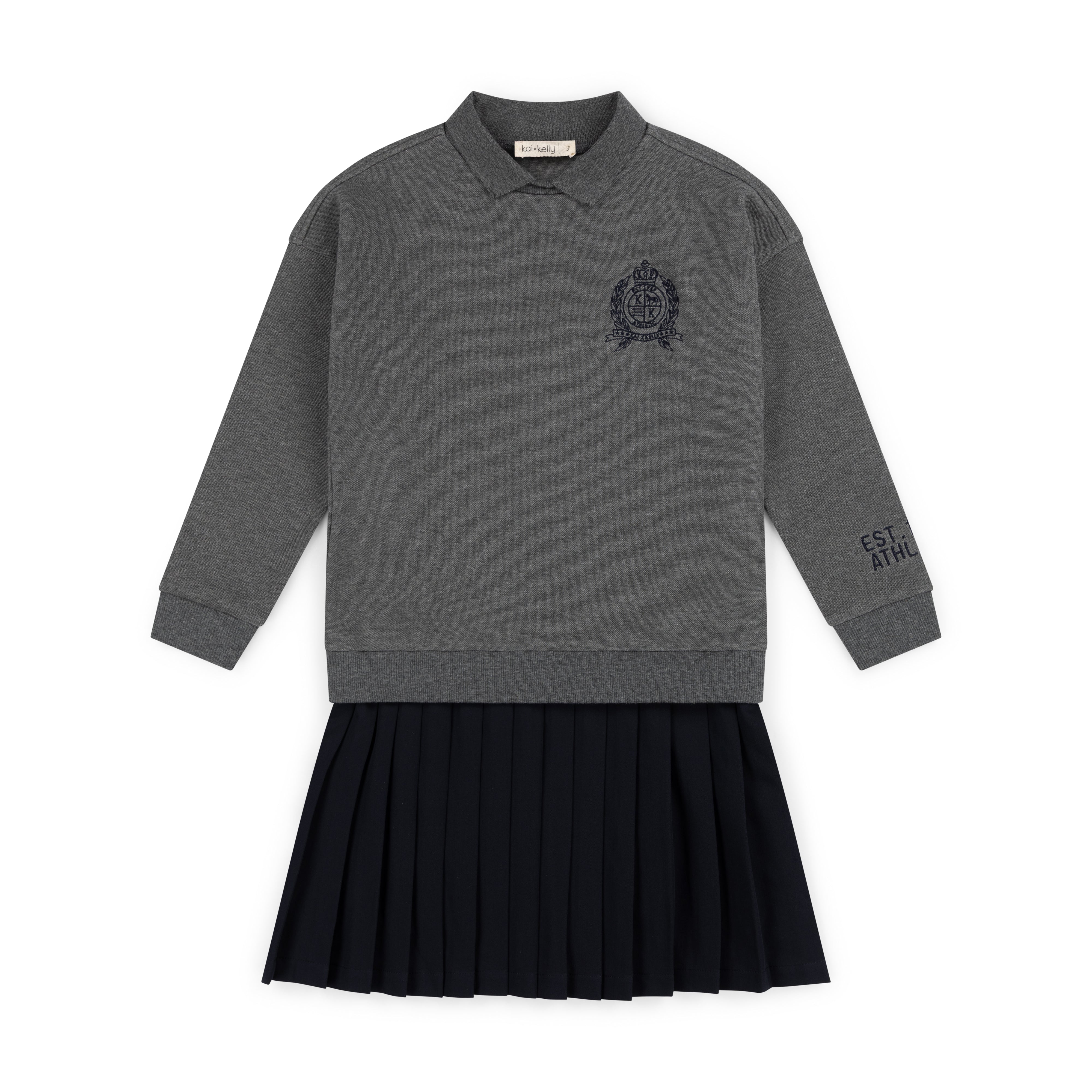 Prep Edit Pleated Dress
