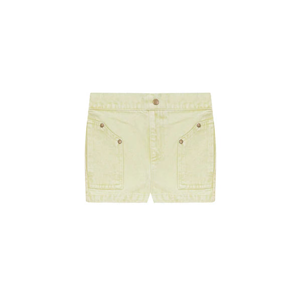 WASHED MINT SHORTS