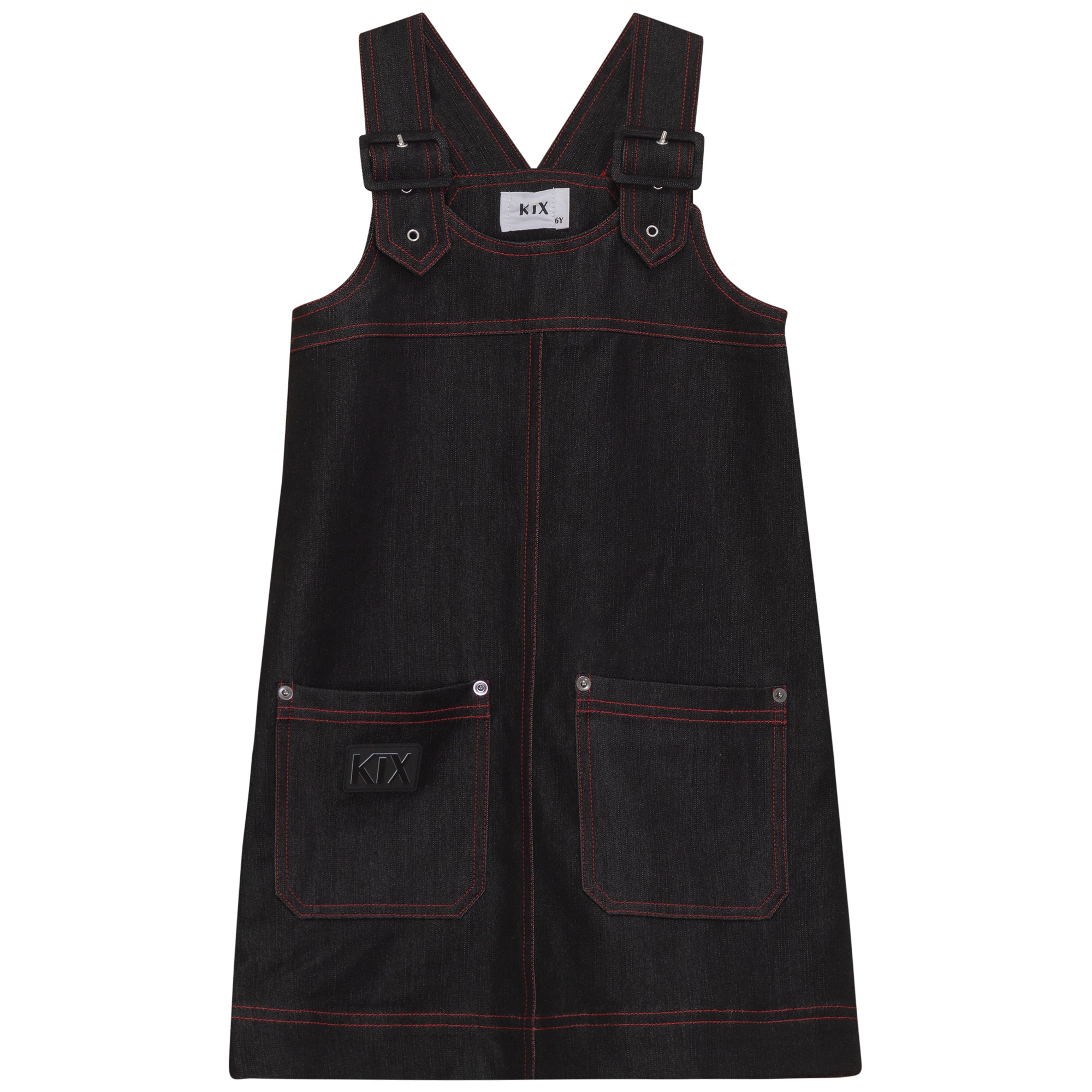 Denim stitched jumper
