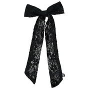 lace bow clip