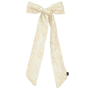 lace bow clip