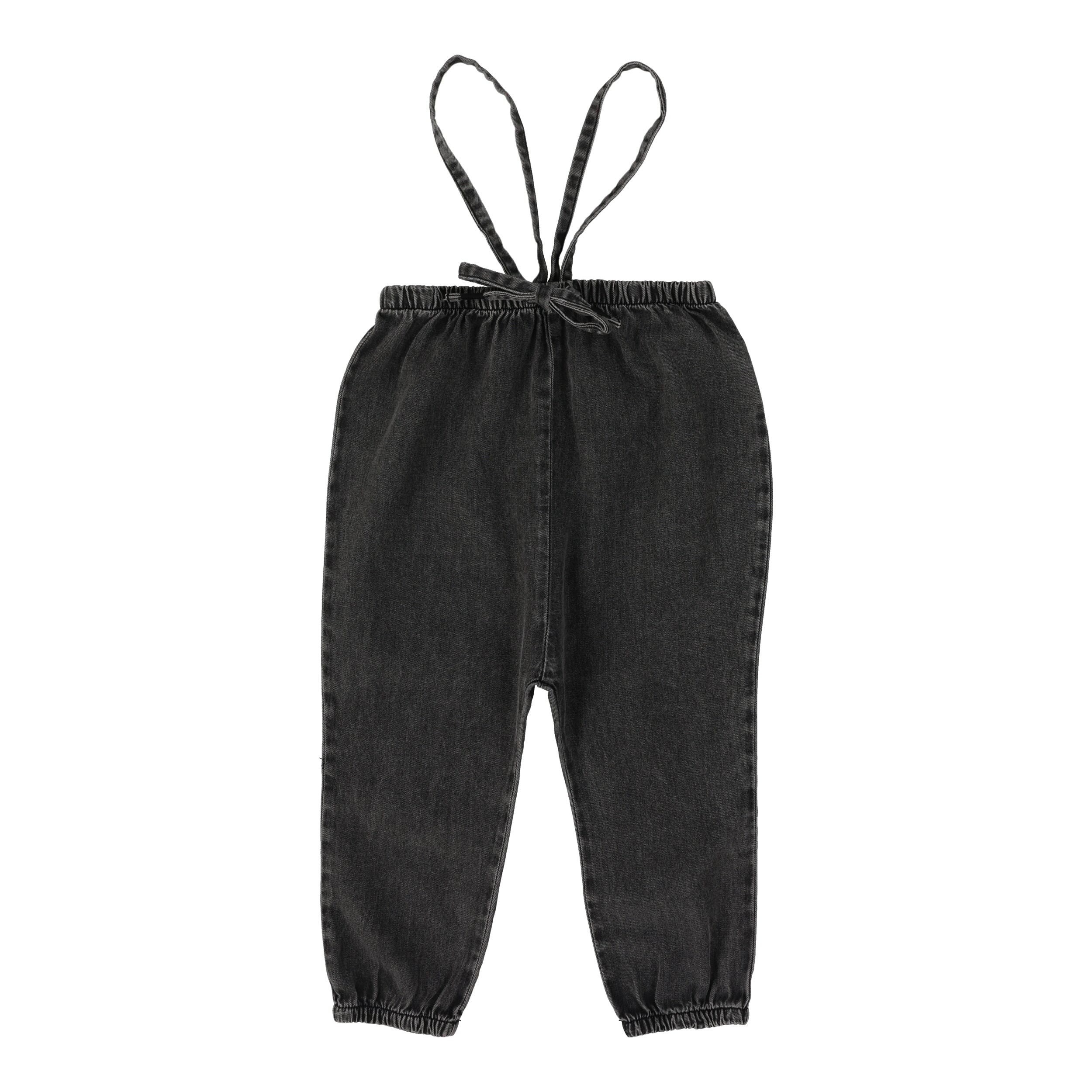 Bubble suspender pants