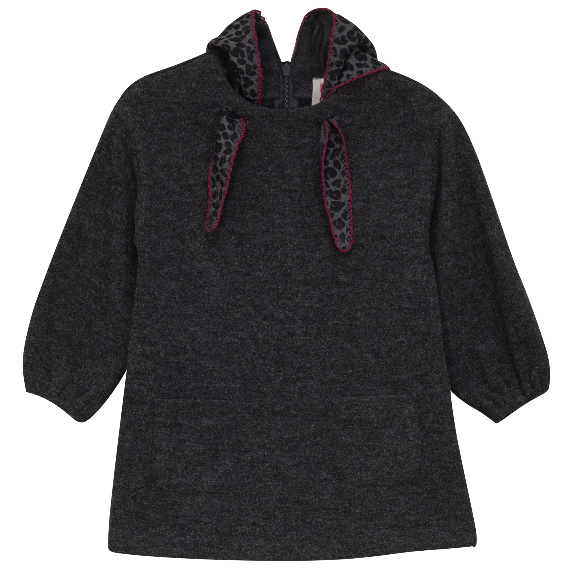 tie detail knit dress
