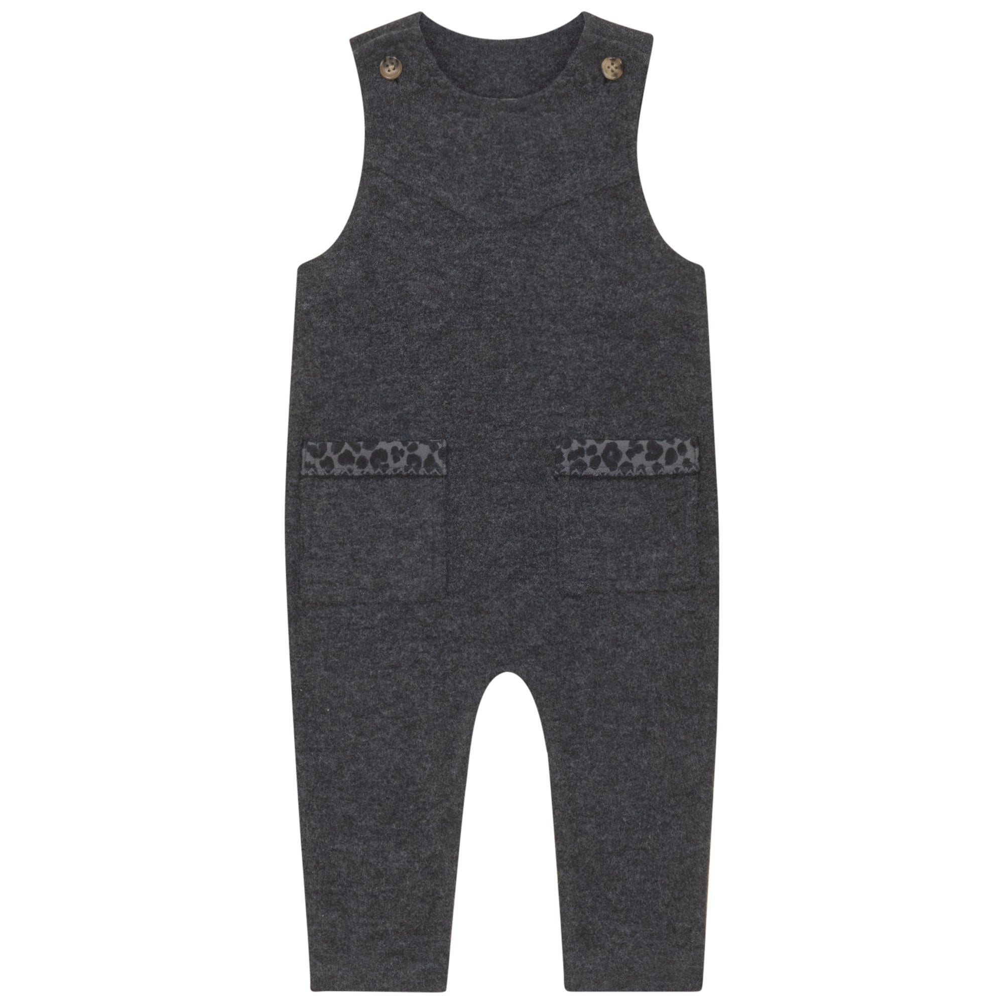 Print detail knit romper