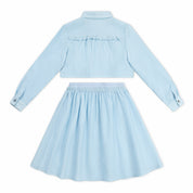 Blue Gingham 2 piece set