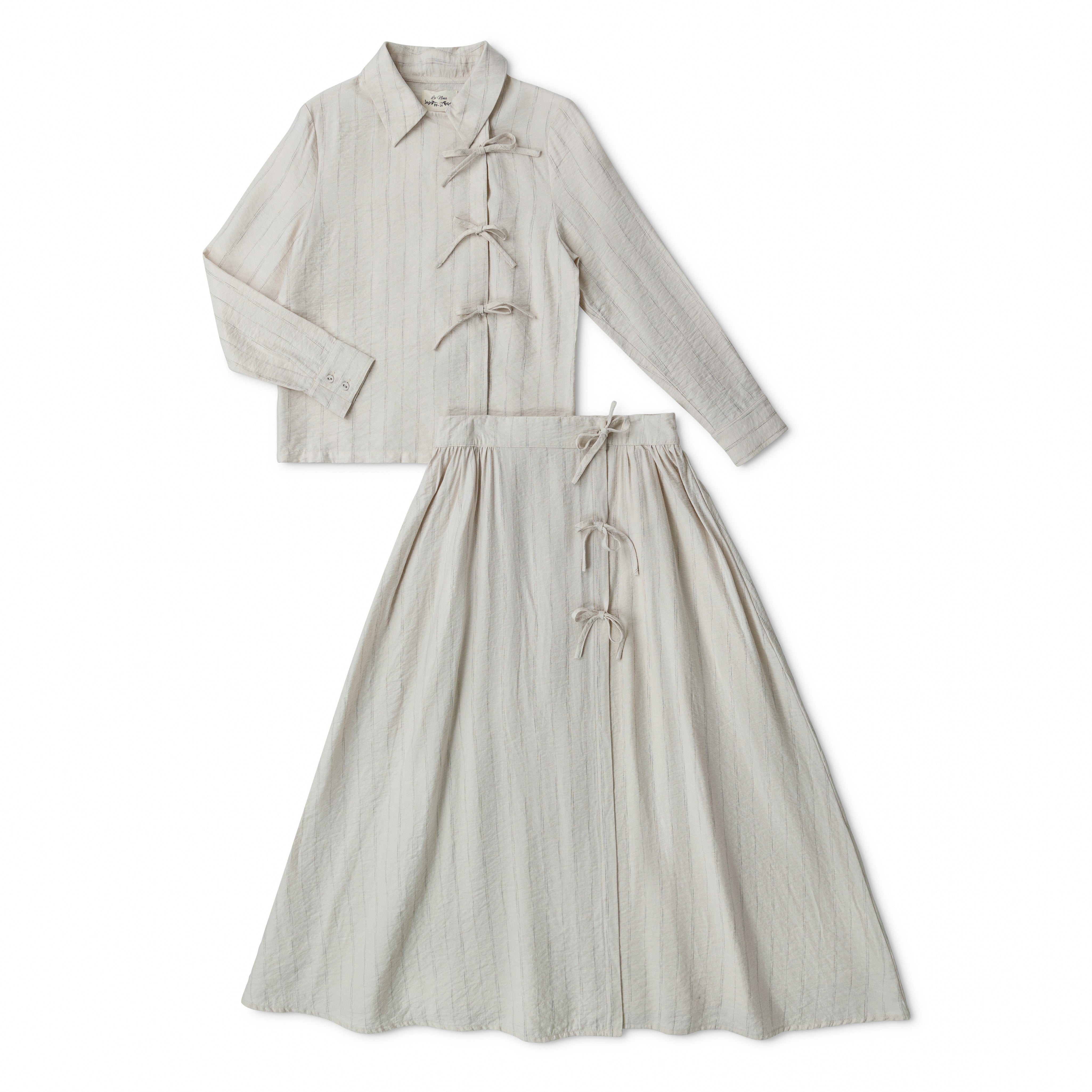 Teen Beige Tie Set