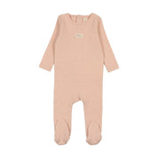 Pointelle bebe footie