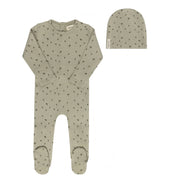 Printed palm footie