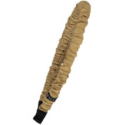 sateen scrunch headband