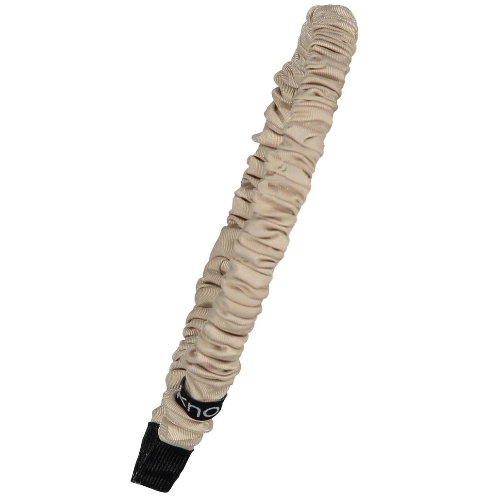 sateen scrunch headband