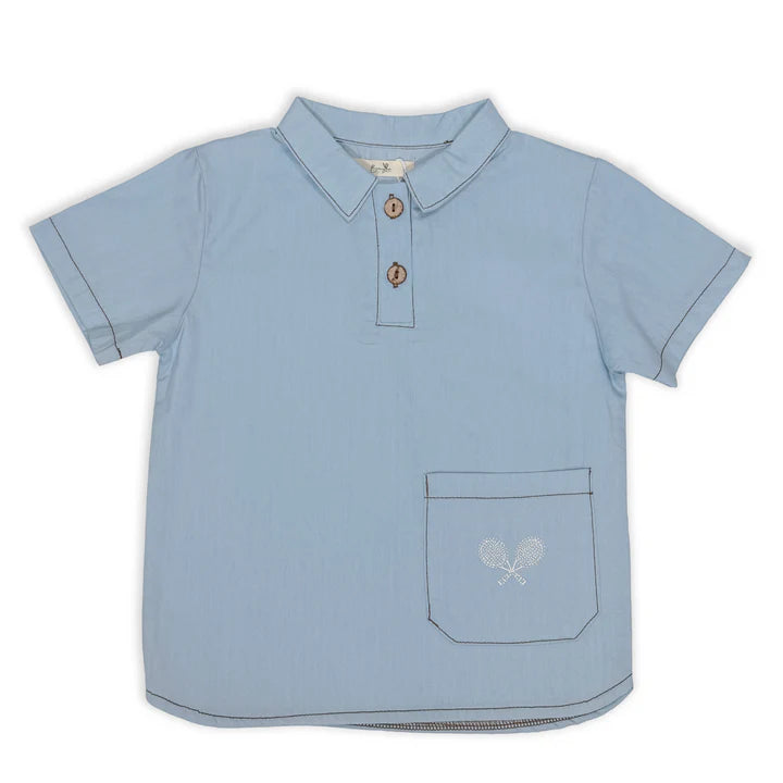 Denim Tennis SS Shirt