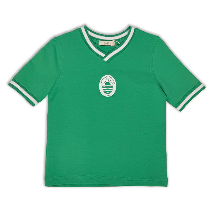 Green Sunwave Tee