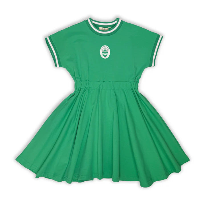 Green Sunwave Dress