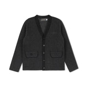 Monochrome Knit Blazer