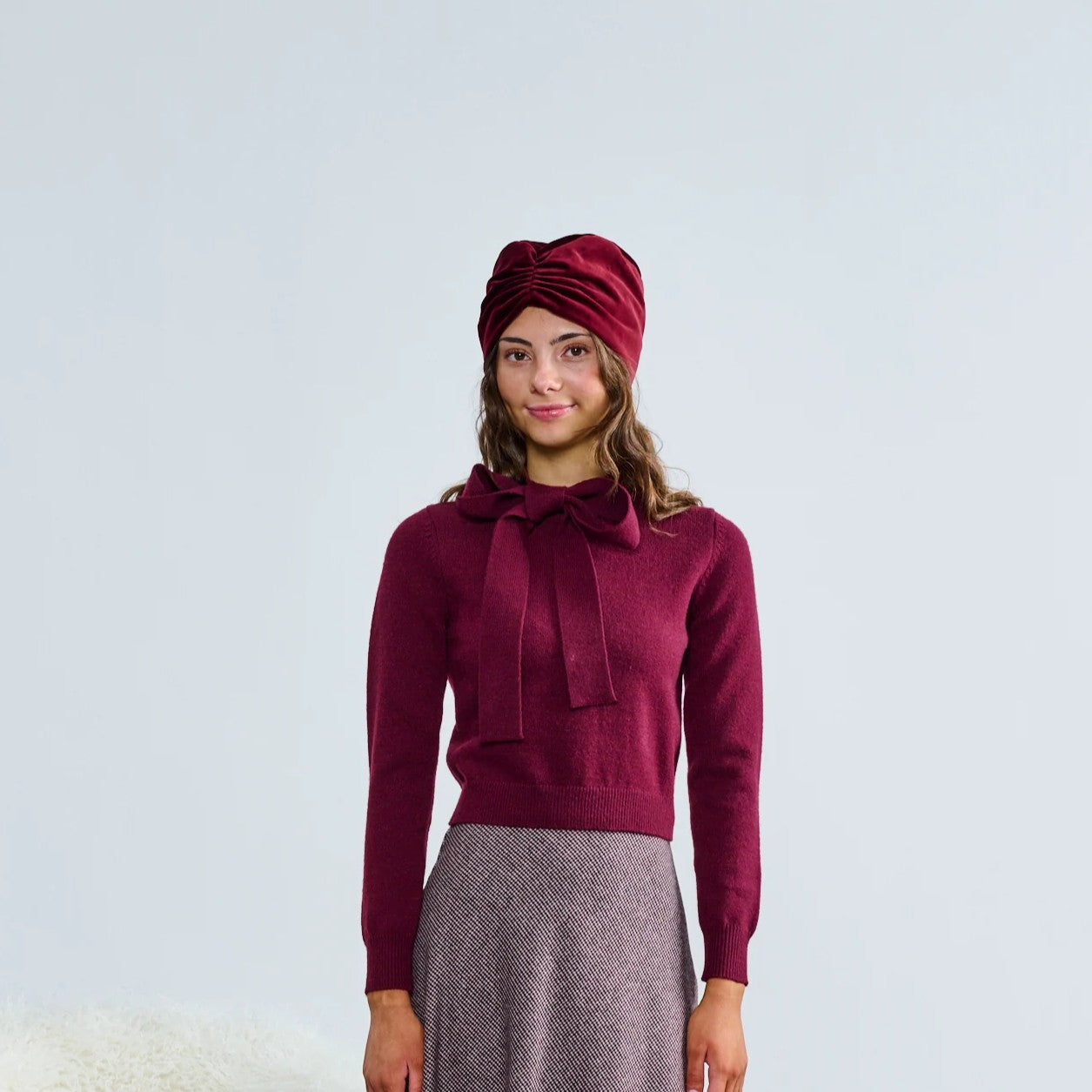 Tie Bow Knit Sweater