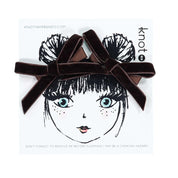 velvet ribbon mini bow set