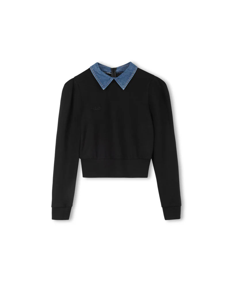 dramatic sleeve sweatshirt
