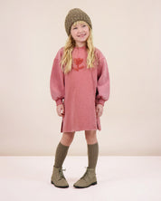 Sherpa tulip dress