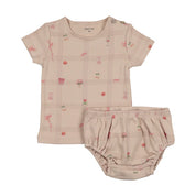 Summer Plaid Short Set