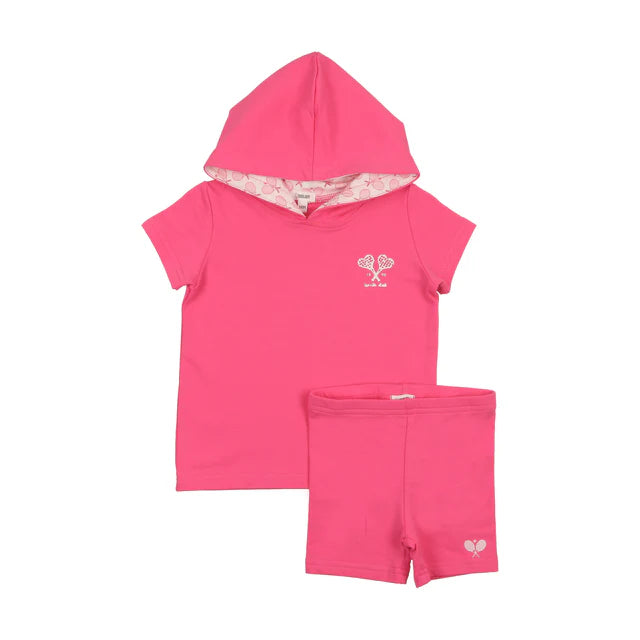 hooded tennis set