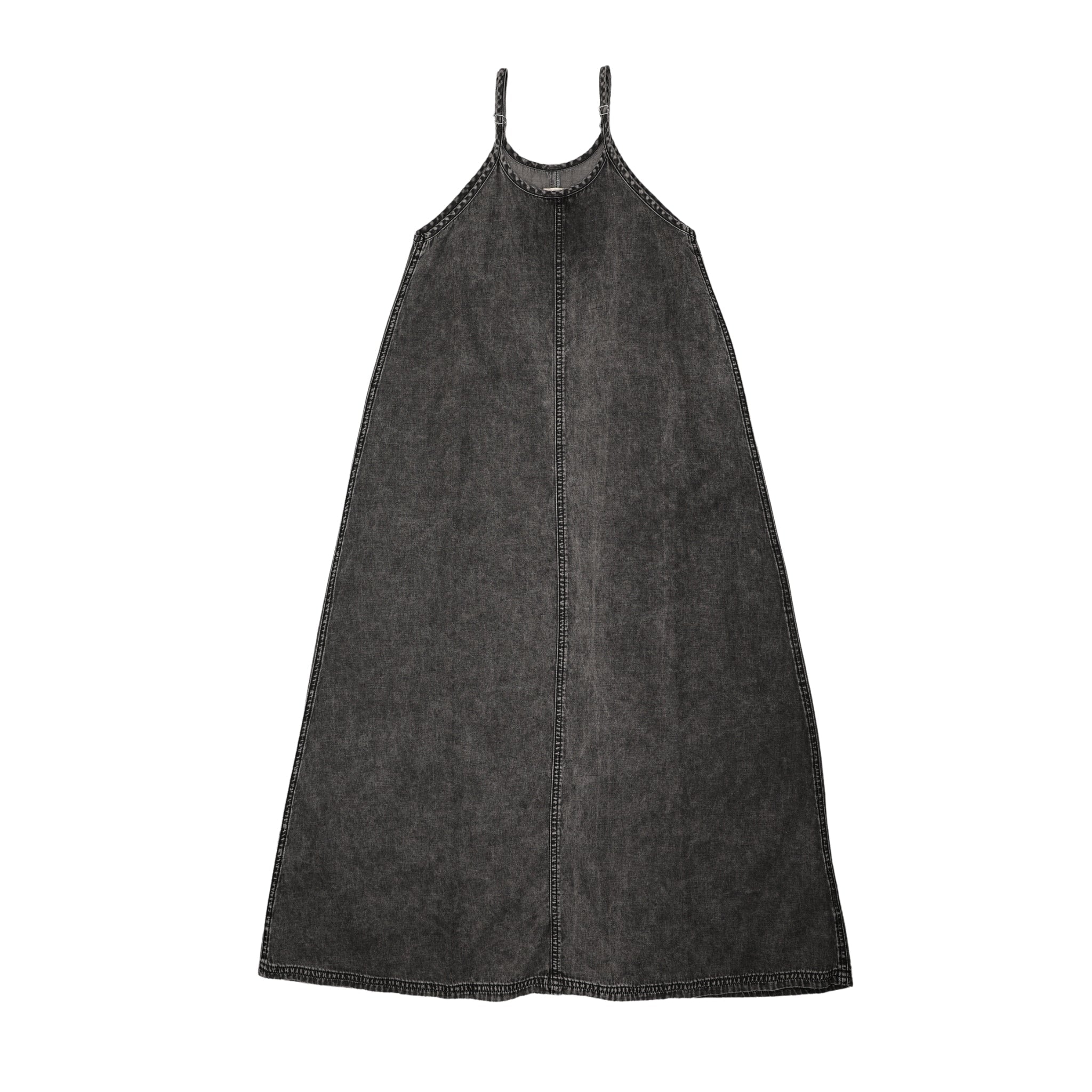 Denim Maxi Slip dress