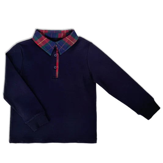 Plaid Polo