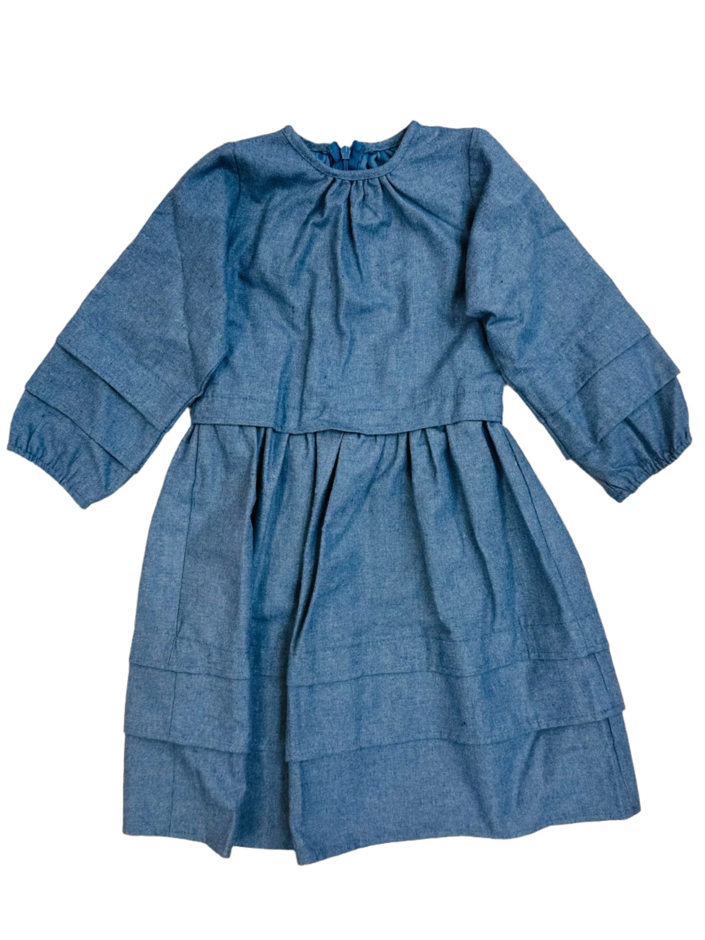 Alitsa wooly blue dress