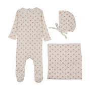 Geo floral layette set
