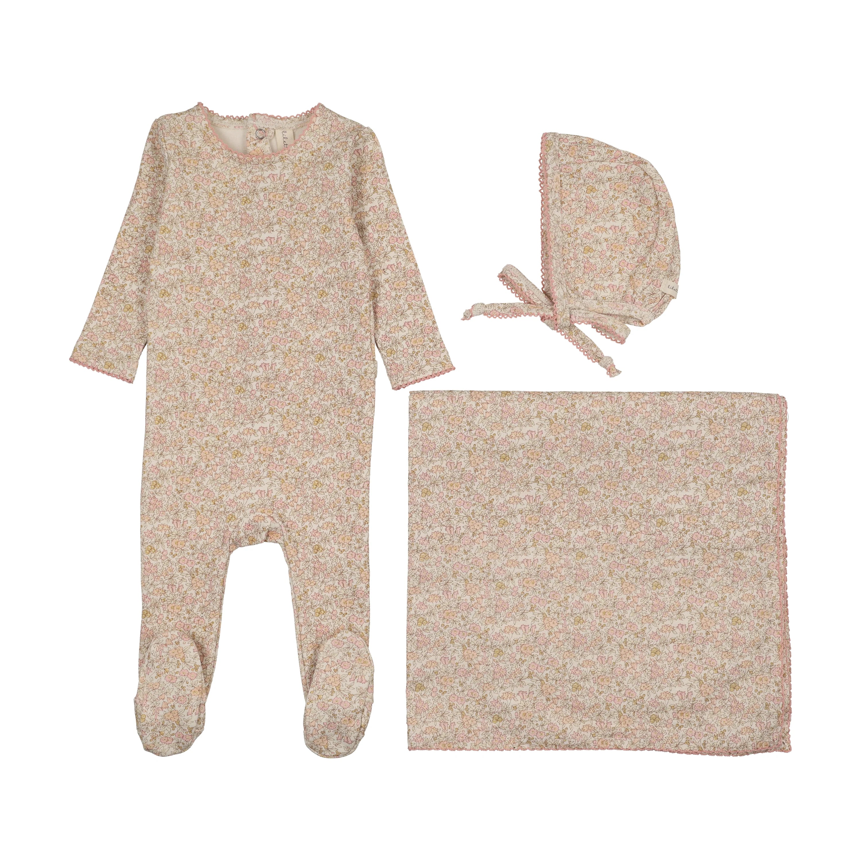 Libery Floral Layette Set