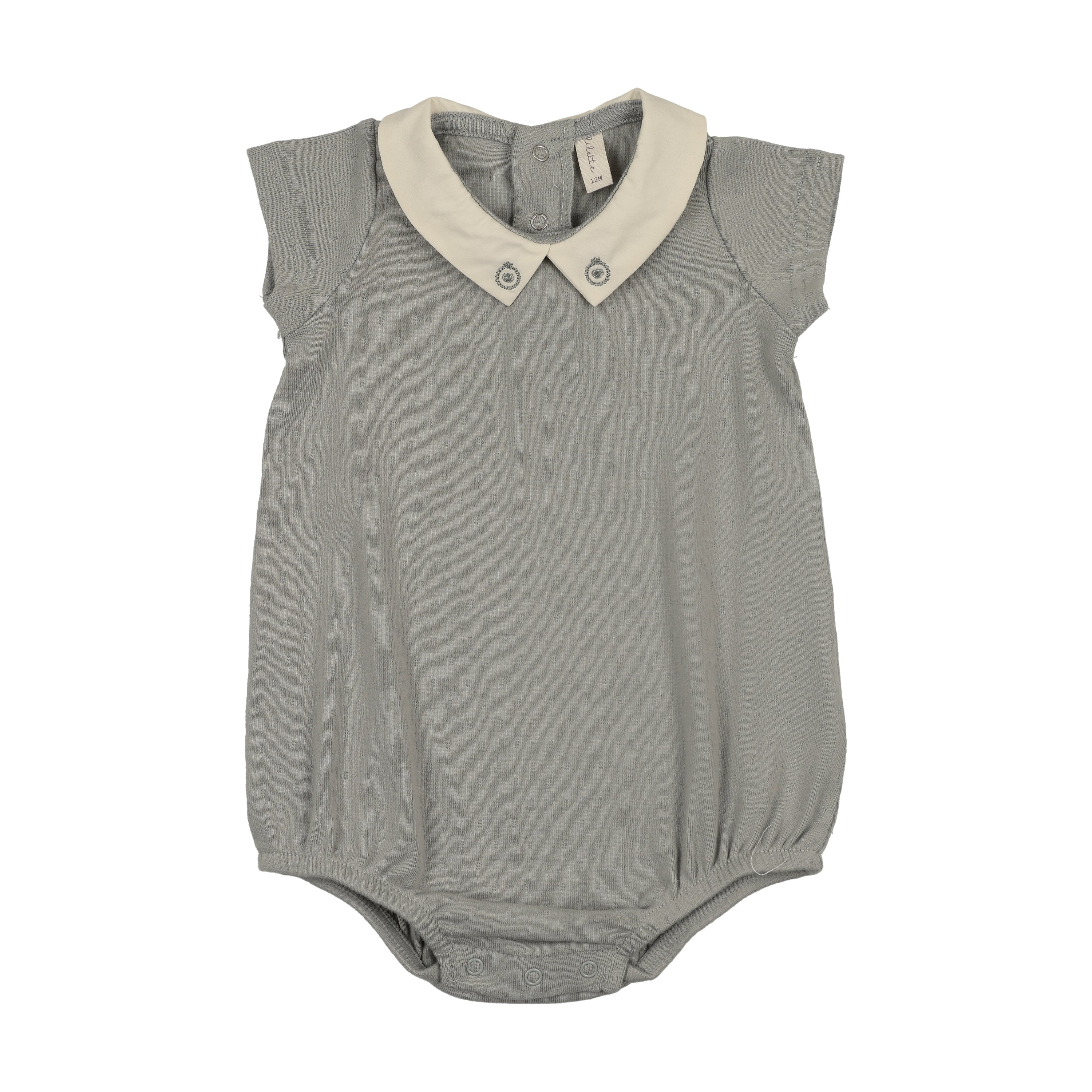 Sweetheart collar romper