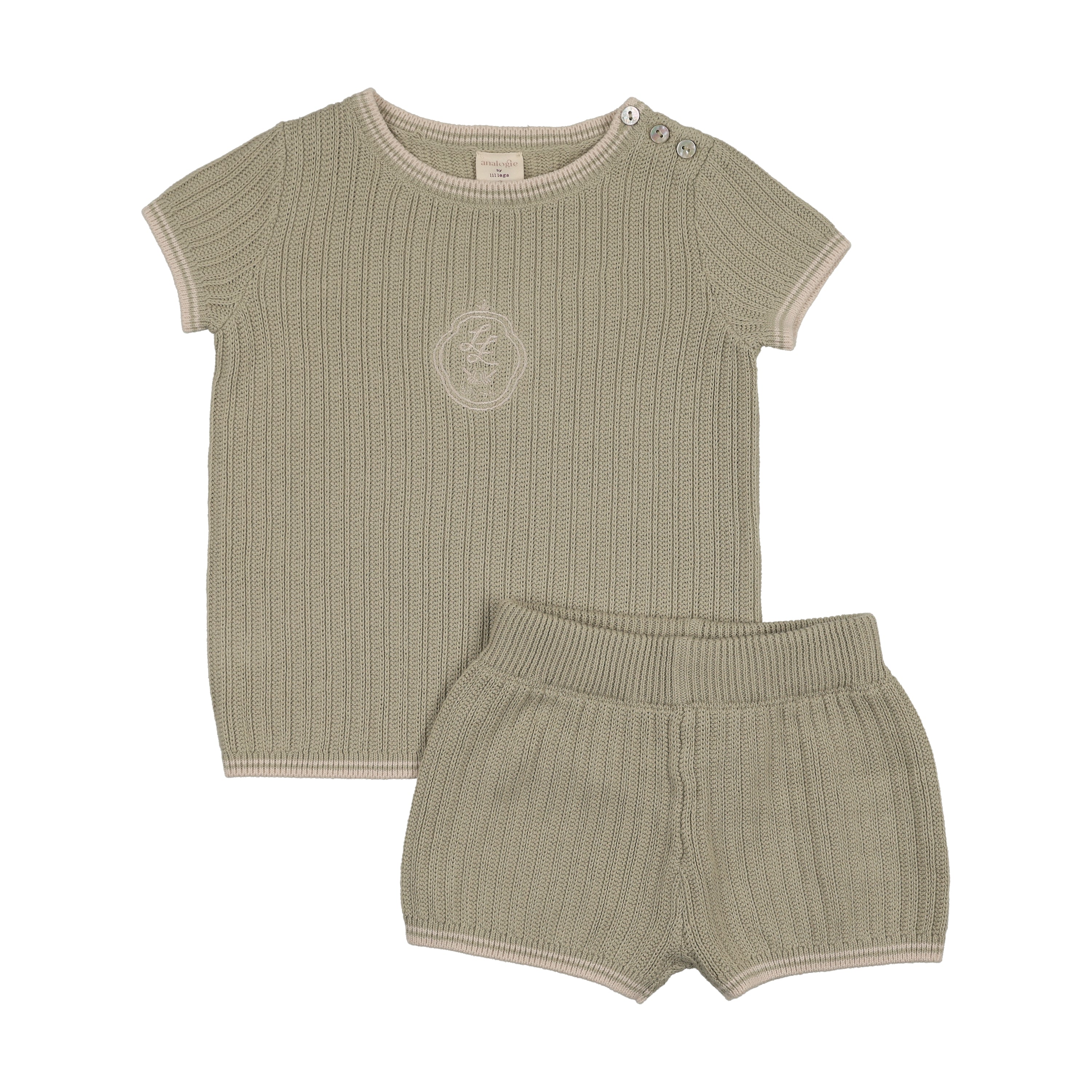 Boys Knit Emblem Set
