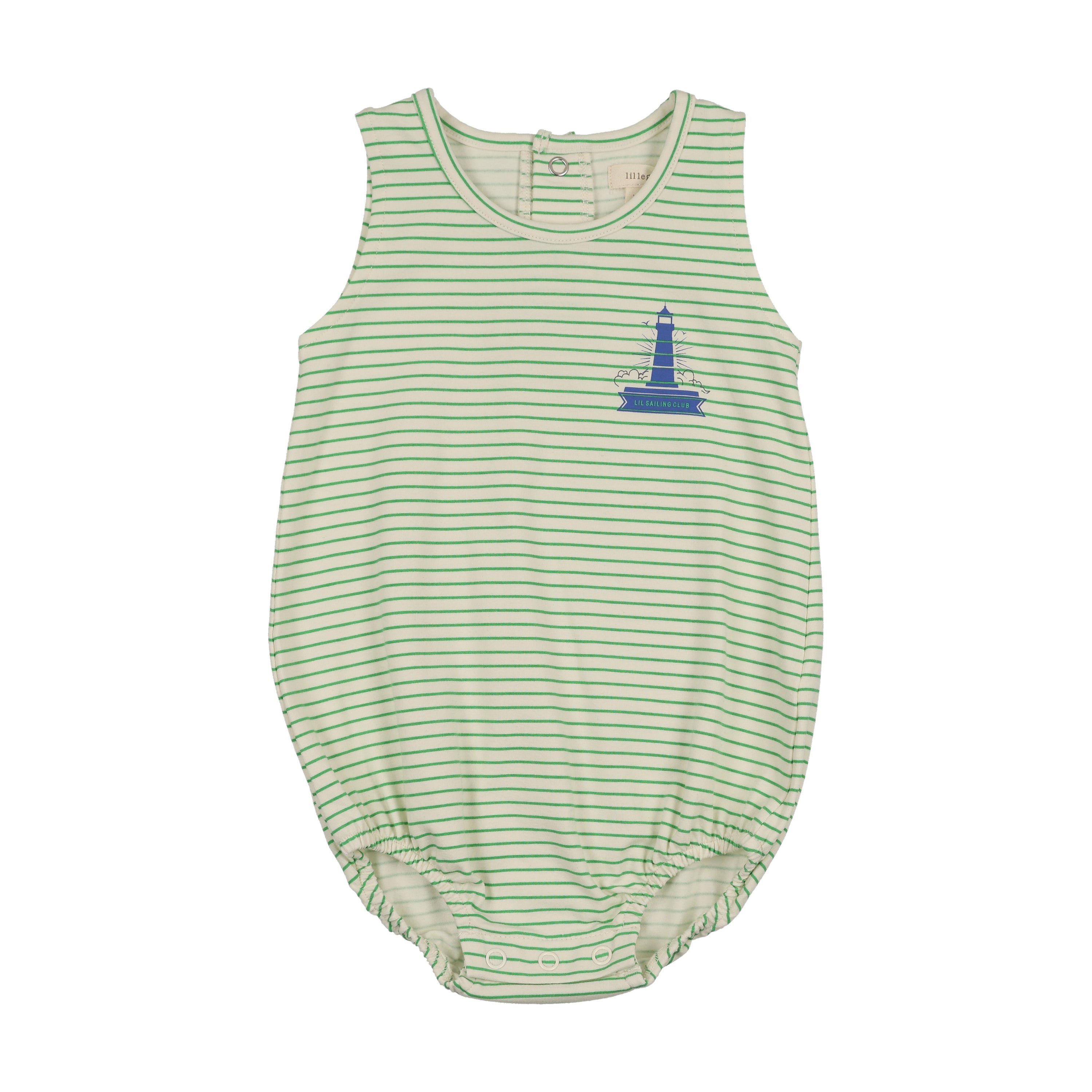 Sailor stripe romper