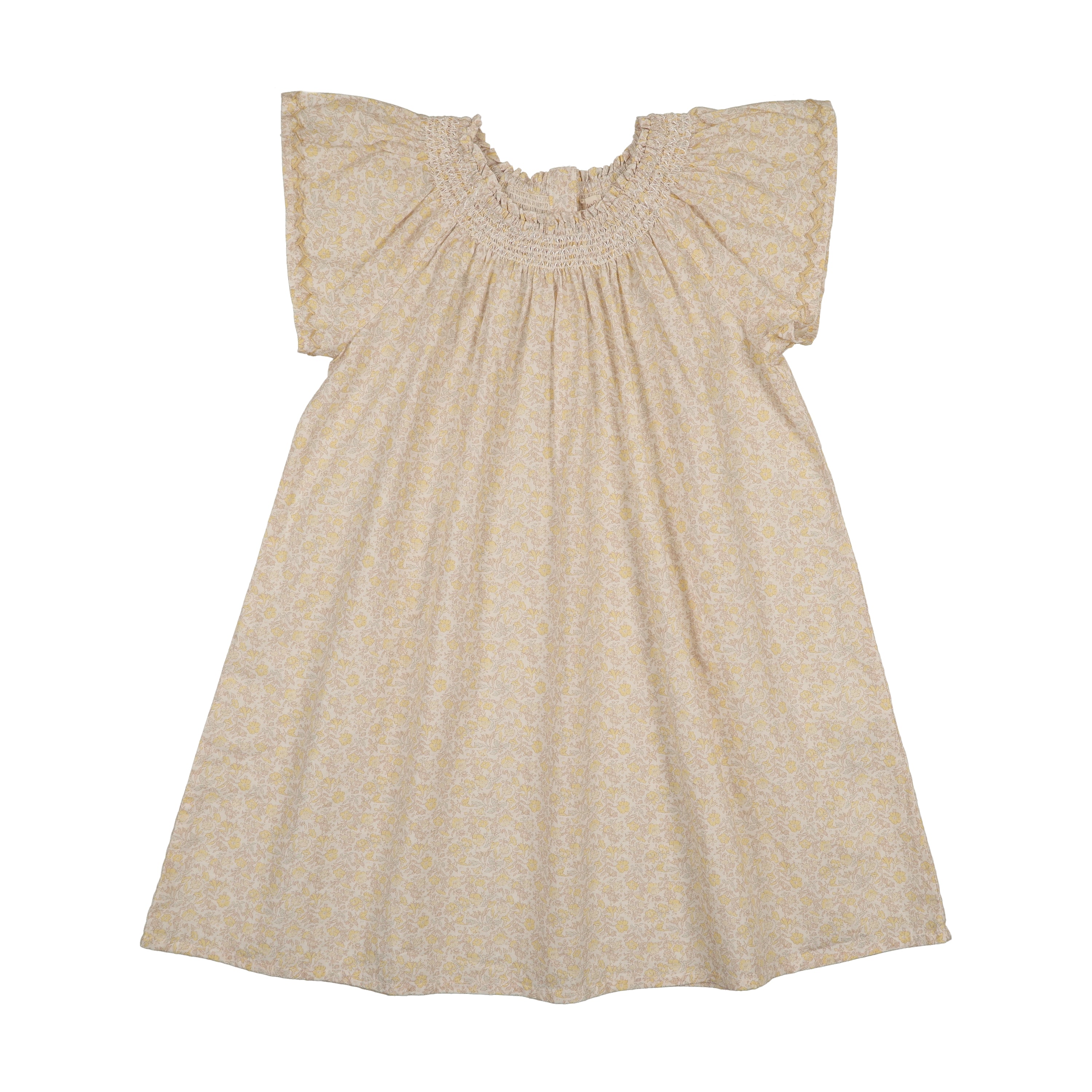 Sunny blossom flutter dress