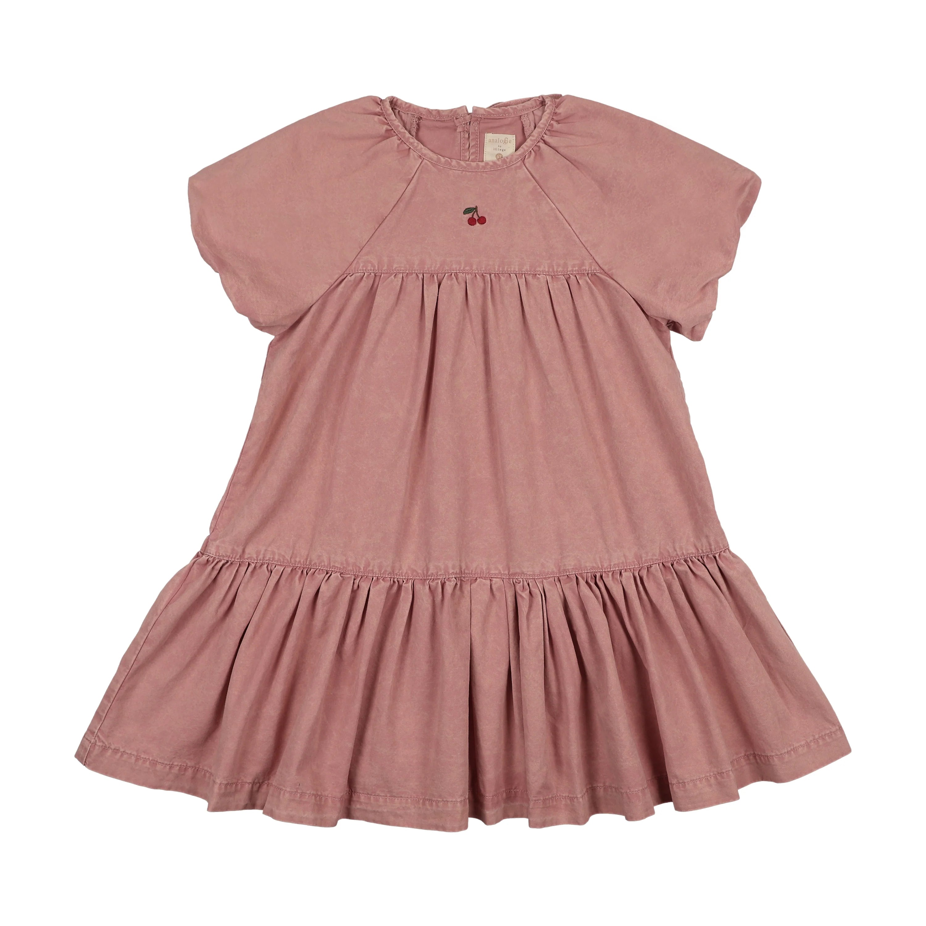 Pink Denim Cherry ss sleeve