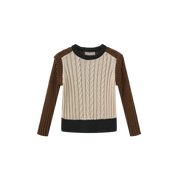 Poppy Cable Knit Sweater Set