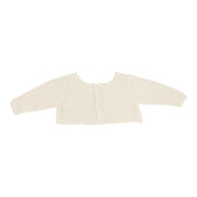 Chunky knit shrug and bonnet