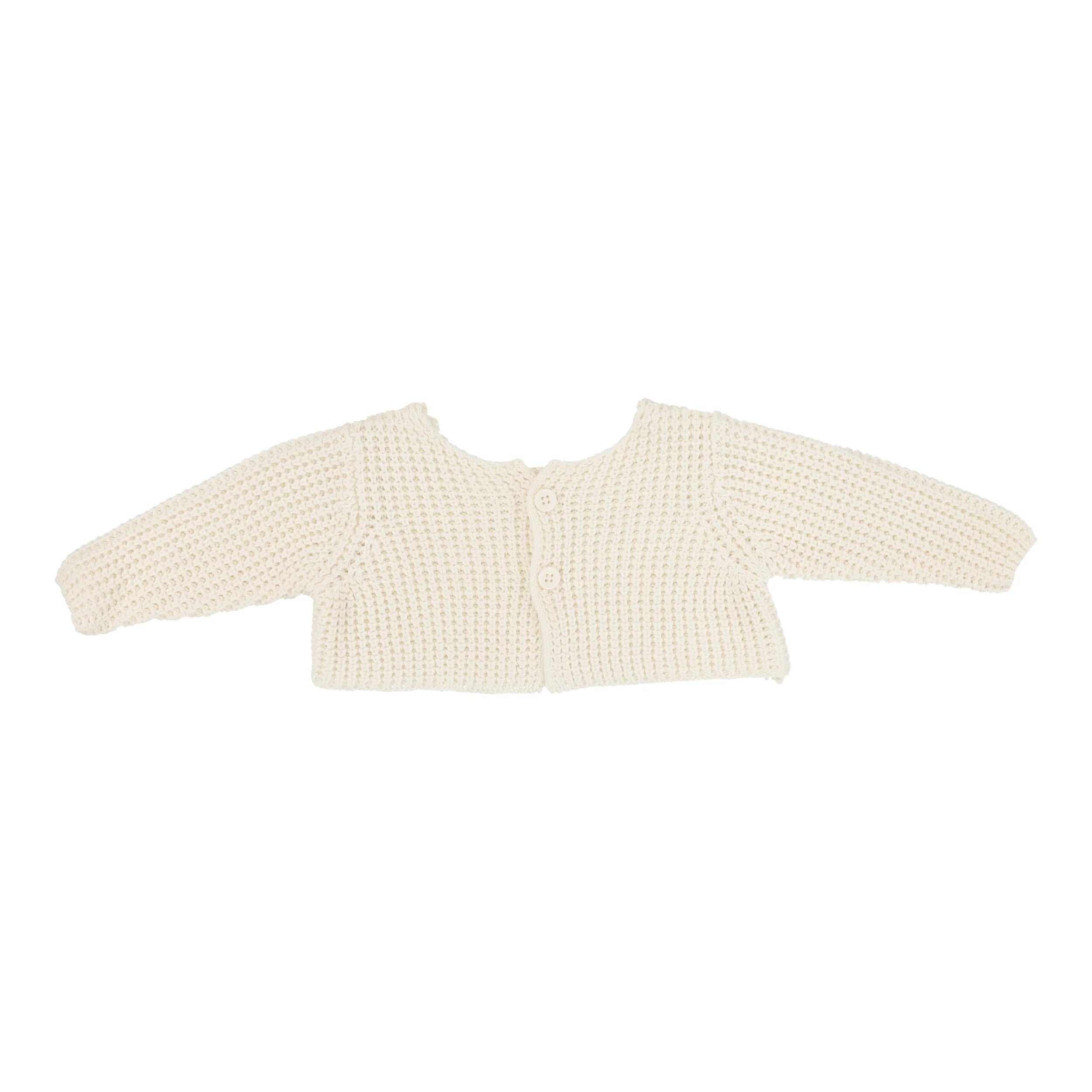 Chunky knit shrug and bonnet